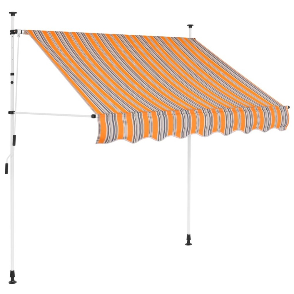 Manual Retractable Awning 100 cm Cream