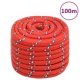 Boat Rope Red 20 mm 100 m Polypropylene