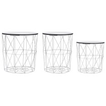 Couchtische 3 Stk. Weiß