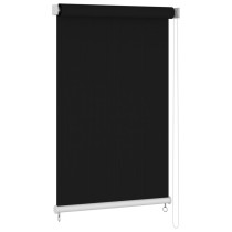 Außenrollo 220x230 cm Schwarz