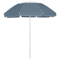 Beach Umbrella Blue 240 cm