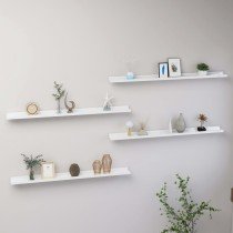 Wall Shelves 2 pcs Concrete Grey 40x9x3 cm