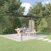 Gazebo Anthracite 4x4 m 180...