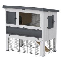 Ferplast Rabbit Hutch Grand Lodge 120 Plastic Grey 57085360