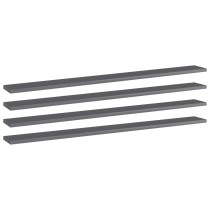 Bookshelf Boards 8 pcs Concrete Grey 60x50x1.5 cm Engineered Wood