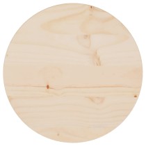 Table Top  80x2.5 cm Solid Wood Pine