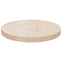 Table Top  80x2.5 cm Solid Wood Pine