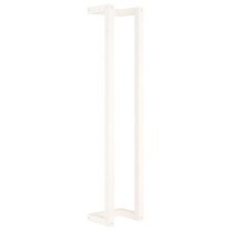 Towel Rack White 23x18x110 cm Solid Wood Pine