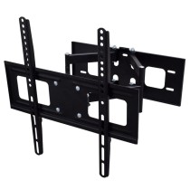 Double-armed Tilt & Swivel Wall Mounted TV Bracket 3D 400x400mm 32"-55"