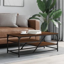 Coffee Table Grey Sonoma 100x49x40 cm Engineered Wood