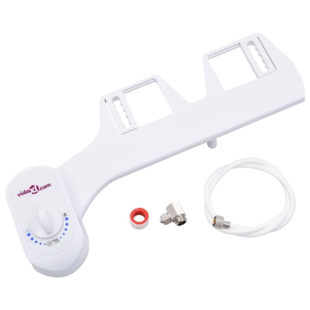 Bidet Toilet Seat Attachment Hot Cold Water Single Nozzle