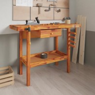 Workbench with Drawer and...