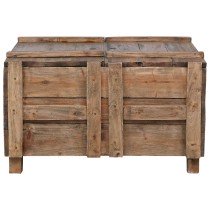 Coffee Table 65x65x38 cm Solid Reclaimed Wood