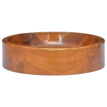 Basin Solid Teak Wood ?40x10 cm