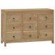 Chest of Drawers 80x30x55 cm Solid Wood Teak