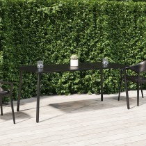 Garden Table Anthracite 100x100x71 cm Steel