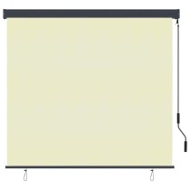 Outdoor Roller Blind 140x250 cm Cream