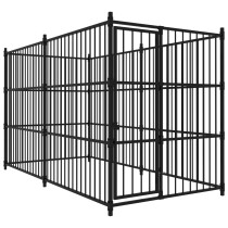 Outdoor Dog Kennel 300x300x185 cm