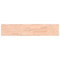 Wall Shelf 80x20x1.5 cm Solid Wood Beech