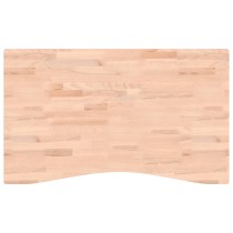 Desk Top 100x60x4 cm Solid Wood Beech