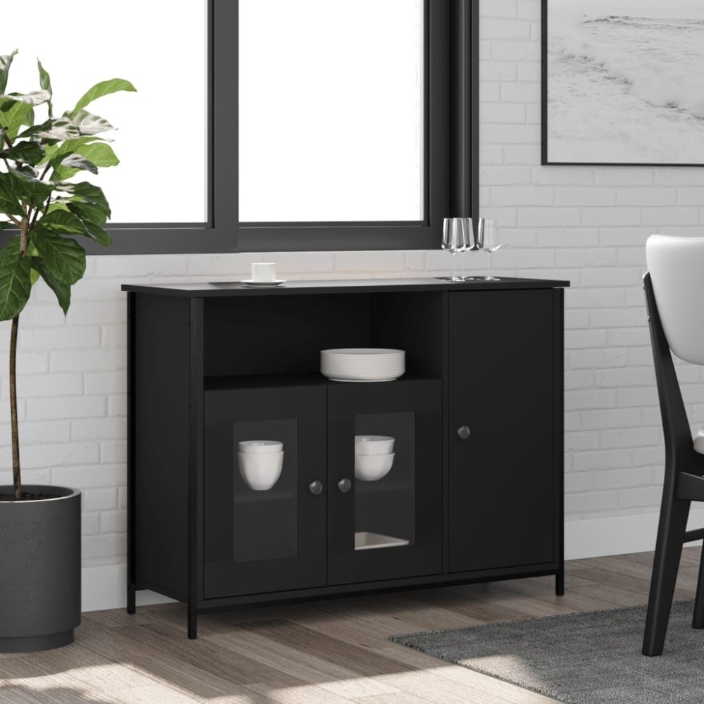 Sideboard Sonoma Oak 100x35x75 cm Engineered Wood