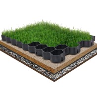 Grass Grids 16 pcs Black...
