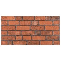 3D Wall Panels with Light Grey Brick Design 10 pcs EPS