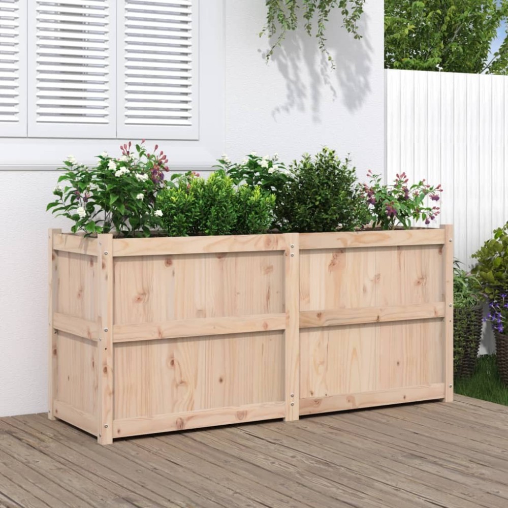 Garden Planter 150x50x70 cm Solid Wood Douglas