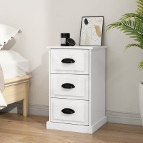 Bedside Cabinet Brown Oak 39x39x67 cm Engineered Wood