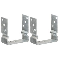 Fence Anchors 2 pcs Silver...