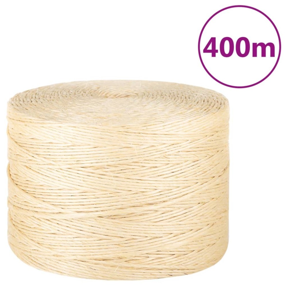 Rope 100% Sisal 2 mm 3000 m