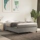 Box Spring Bed Frame Light Grey 90x190 cm 3FT Single Velvet