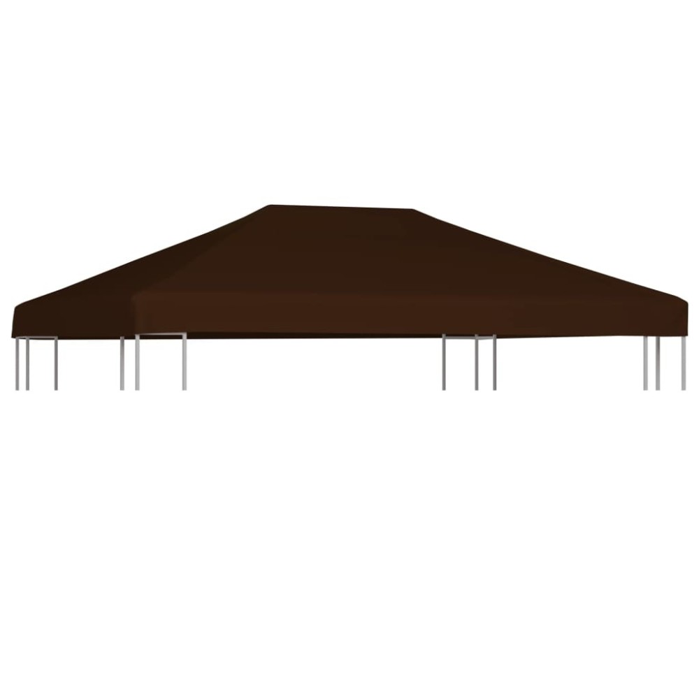 Gazebo Top Cover 310 g/m  3x3 m Terracota