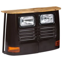 Truck Sideboard Solid Mango Wood White