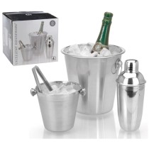 Excellent Houseware 4 Piece Bar Set Stainless Steel