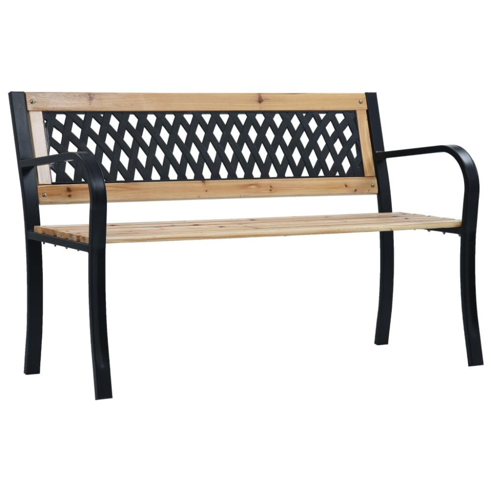 Twin Garden Bench 238 cm Chinese Fir Wood