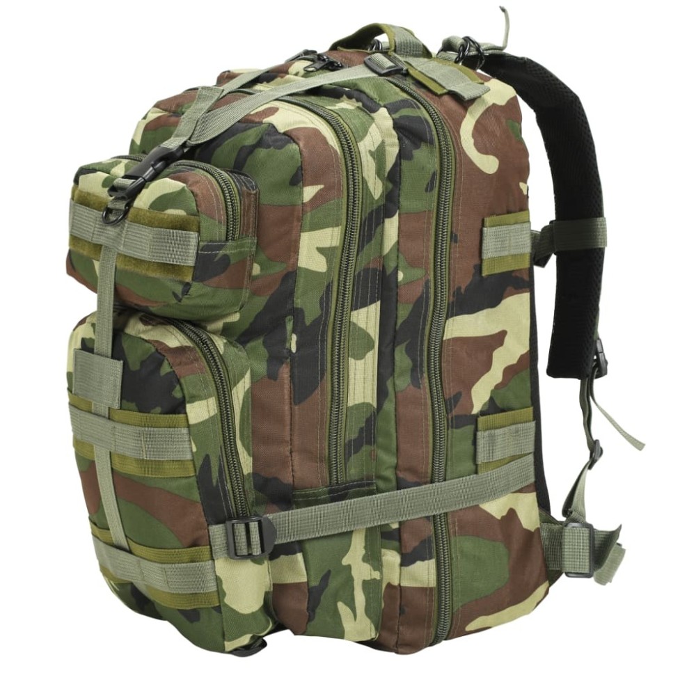 Army-Style Backpack 50 L Olive Green