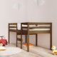 High Sleeper Bed 75x190 cm Small Single Solid Wood Pine