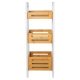 Bathroom Shelves Alexandra House Living Brown Wood 28 x 78 x 20 cm
