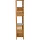 Bathroom Shelves Alexandra House Living Brown Wood 30 x 155 x 30 cm