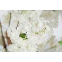 Decorative Flowers Romimex White 80 x 155 x 100 cm Cherry blossom