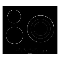 Glass-Ceramic Hob Hisense 1 60 cm Black 60 cm 5700 W