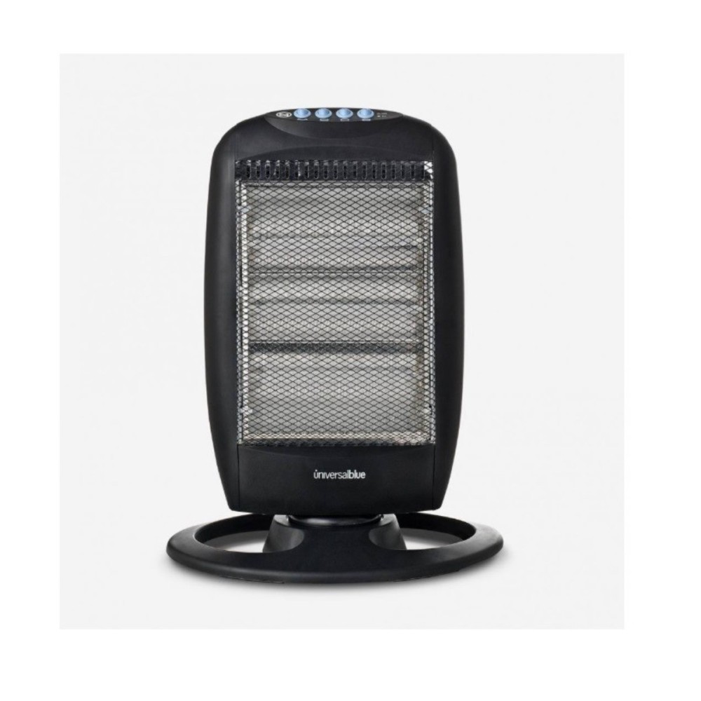 Portable Heater Universal Blue 4012 UCH9100 1200 W Black Multicolour