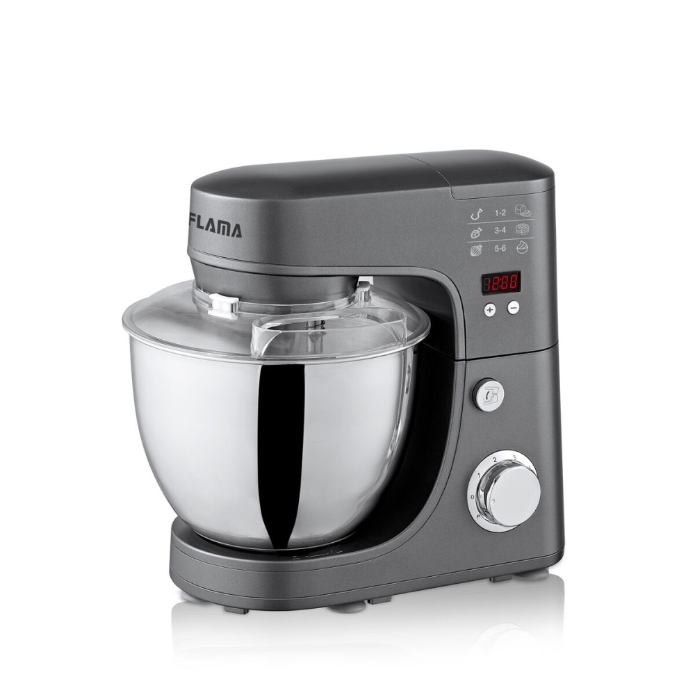 Food Processor Flama 1470FL 800 W 4,2 L White Grey