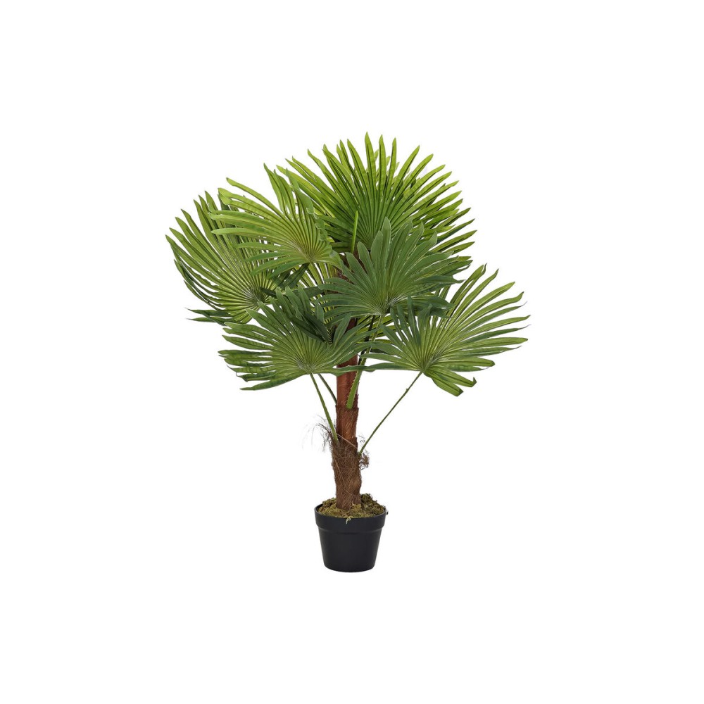 Decorative Plant DKD Home Decor Palm tree Green PE (40 x 40 x 90 cm)