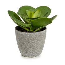 Decorative Plant 18 x 18,5 x 18 cm Grey Green Plastic (6 Units)