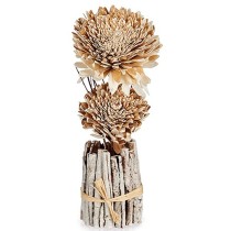 Decorative Flower Natural 13 x 37 x 14 cm (12 Units)