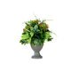 Decorative Plant Wineglass Plastic 25 x 36 x 25 cm (4 Units)