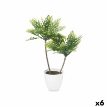 Decorative Plant Palm tree Plastic 36 x 55,5 x 24 cm (6 Units)