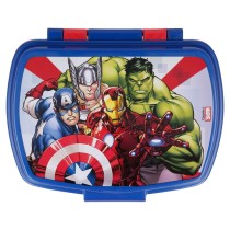 Sandwich Box The Avengers Infinity Blue Plastic Red (17 x 5.6 x 13.3 cm)